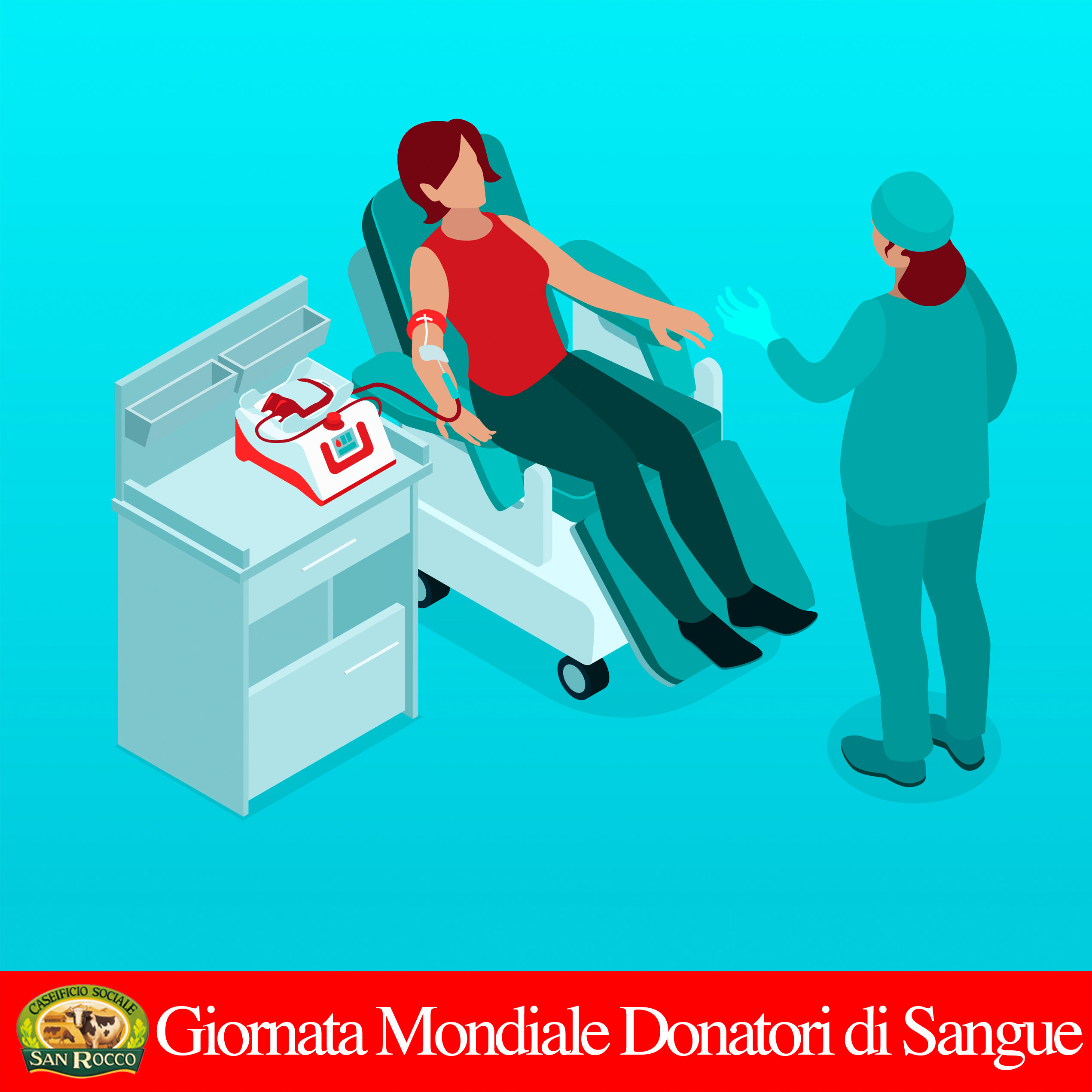 14 GIUGNO: GIORNATA MONDIALE DEI DONATORI DI SANGUE