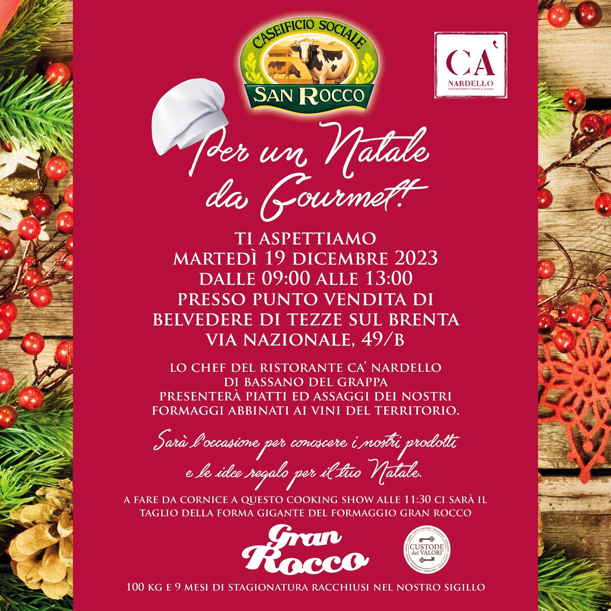 👨‍🍳Cerchi un Natale da Gourmet?👨‍🍳